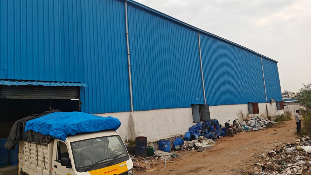 Factory of an agrichemical company